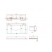 Armadi Art Flat Столешница 101х46х7h см, цвет: nero 869-100-NM