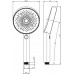 Allen Brau Priority Душевая лейка 13x6,5x27,9h см, цвет: черный 5.31B20-31