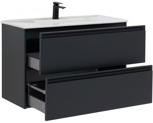 Allen Brau Eclipse Тумба под раковину 100x46x63,4h см, цвет: антрацит 1.E1003.AM Allen Brau Eclipse Тумба под раковину 100x46x63,4h см, цвет: антрацит 1.E1003.AM