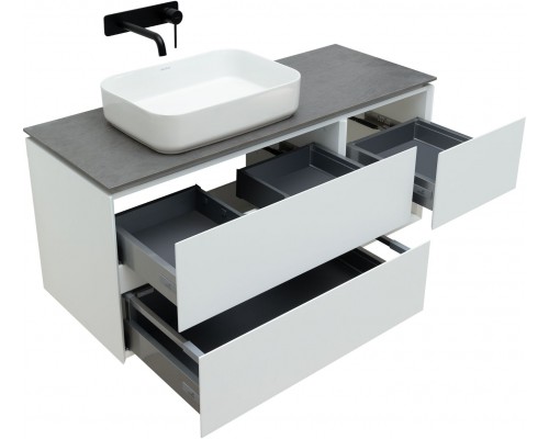Allen Brau Infinity Тумба под раковину 119,2x45,6x51h см, цвет: белый 1.21005.WM Allen Brau Infinity Тумба под раковину 119,2x45,6x51h см, цвет: белый 1.21005.WM