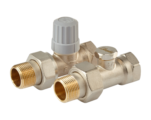 Набор термостатический для радиатора прямой ROYAL THERMO 3/4" Click Набор термостатический для радиатора прямой ROYAL THERMO 3/4" Click