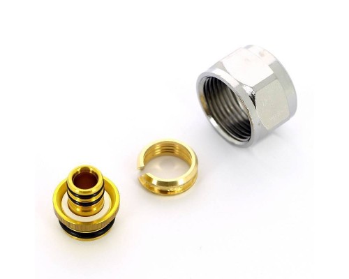 Соединитель FAR 16х2 евроконус 3/4" для м/пл труб