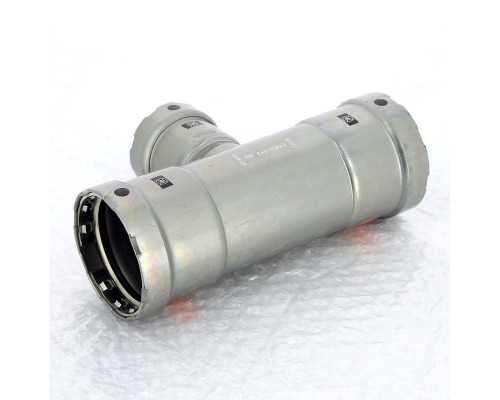 Тройник пресс оцинкованная сталь Megapress VIEGA 2"x1"1/4x2