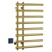 Boheme Uno Полотенцесушитель электрический 50х11,8х80h см, цвет: gold 722-G