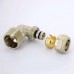 Угол обжим-Н никелированный UNI-FITT 16х3/4"