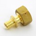 Муфта аксиальная-В Uni-Fitt 16 x 3/4" с накидной гайкой плоской прокладкой