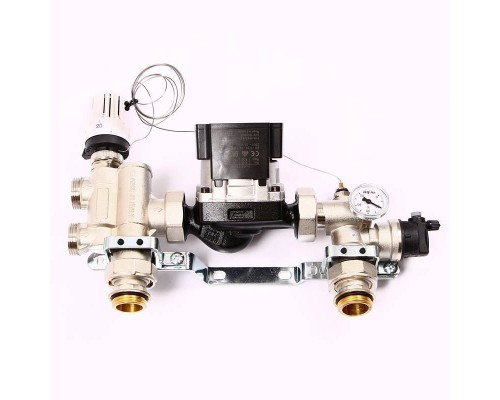 Насосно-смесительная группа UNI-FITT SOLOMIX 1" с энергоэффективным насосом GRUNDFOS UPM3 AUTO 25-70 130