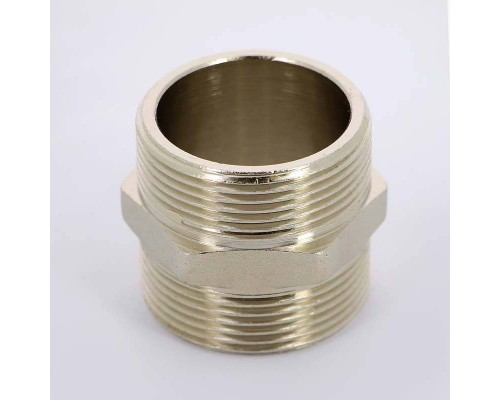 Ниппель Н никелированный UNI-FITT 1"1/2 Ниппель Н никелированный UNI-FITT 1"1/2