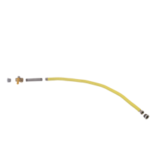 Шланг газовый среднего давления + клапан + фитинг диам.=1" l=3м Pin макс. 10 бар