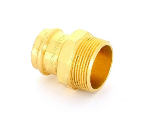 Муфта пресс-Н IBP 35 х 1 1/2" бронза Муфта пресс-Н IBP 35 х 1 1/2" бронза