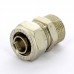 Муфта обжим-Н никелированная TIEMME 20х1/2"