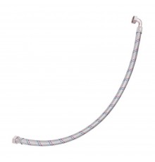 Подводка гибкая BELAMOS 1 x 600 мм нерж.сталь, угловая, о312