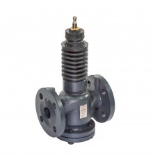 Клапан регулирующий РИДАН VFS-2R PN16 DN100 Kvs160 Tmax220, 2-х ход., седельный, фланец,чугун