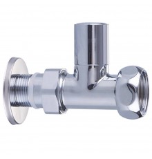 Кран VIEIR для полотенцесушителя 3/4" НРх1" ВР (60/2) VR2035F