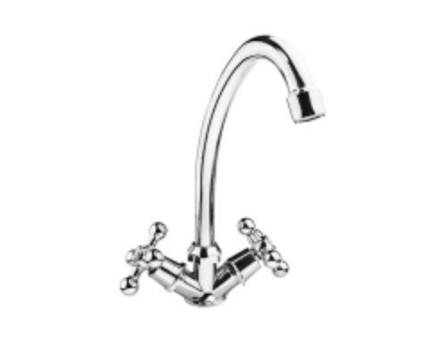 Смеситель МИРАЖ д/кухни 1/2" п/гайку, кер. мах. пласт. TYE-1005 (20/2) Арт. BY/V338P