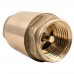 Клапан обратный внутренняя резьба с латунным сердечником 1/2" (RTP 38380)