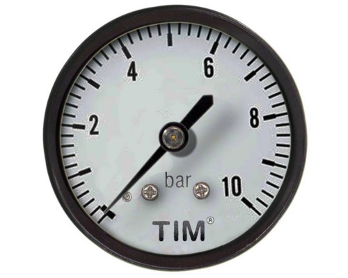 Манометр аксиальный TIM 6 бар Y-50T-6bar