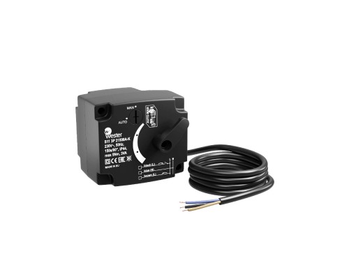 Сервопривод поворотный S11 3P 21500A-K 230 VAC 50 Hz 150s/90 3-точ. SPDT 5 Nm