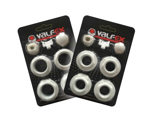 Комплект подключения радиатора 1"х3/4" (без кронштейна) (VALFEX)