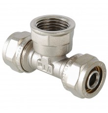 Тройник обжимной с ВР 20*3/4" внутренняя резьба (Valtec)