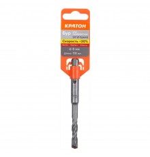 Бур Кратон SDS-plus S4 W-Speed ф8 х 110 мм