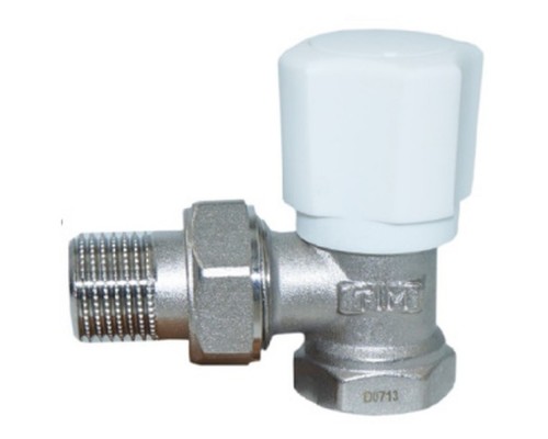 Клапан ручной угловой 3/4" (RS501.03) TIM