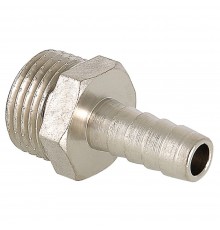 Штуцер (елочка) НР наружная резьба d 1/2" х 16 никель (VALFEX VF.650.N.012.16) уп 10 шт