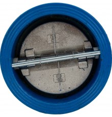 Клапан обратный межфланцевый двухдисковый Ду150 Ру16