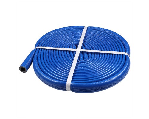 Трубная теплоизоляция СУПЕР ПРОТЕКТ 22/4 (бухта 10м) (синий цвет)