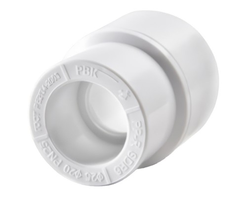 Муфта переходная полипропиленовая PPRC 40х20 РВК, белая