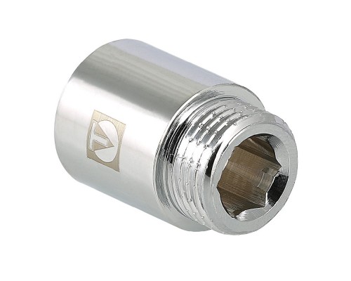 Удлинитель хромированный Valtec 1/2"x50мм ВР-НР VTr.198.C.0450