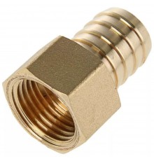 Штуцер (елочка) ВР внутрення резьба d 1/2" х 16 латунь (JIF) (336) уп 10 шт