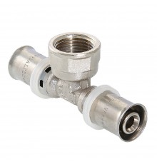 Тройник пресс Valtec VTm.232.N.260626 ВР 26х1"х26