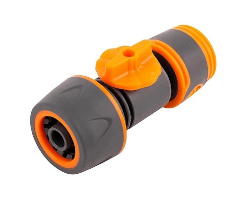 Коннектор 3/4 Belamos пластмассовый с краном (5003Е) (Италия)