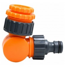 Коннектор поворотный1/2"-3/4"-1" Belamos пластмассовый (YM 5821) (Италия)