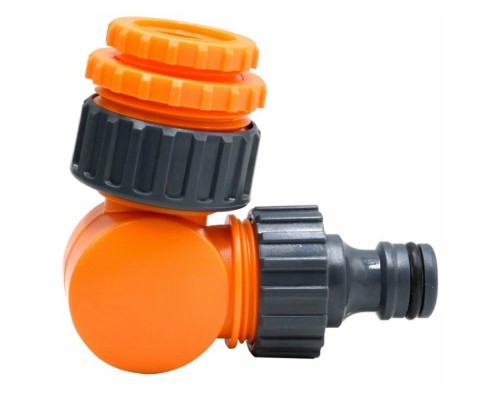 Коннектор поворотный1/2"-3/4"-1" Belamos пластмассовый (YM 5821) (Италия)