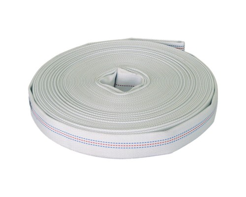 Шланг текстильный Belamos диаметр 1" белый (Италия)(бухта 25м)