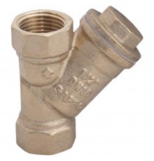 Фильтр Gappo косой ВР-ВР, сетчатый латунный 1/2"