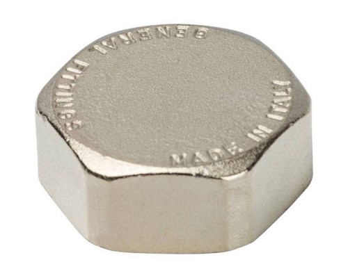 Заглушка STOUT ВР никелированная 1" SFT-0027-000001