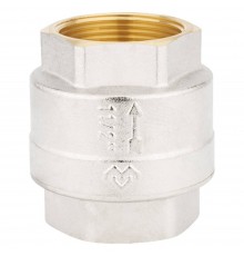 Клапан обратный VARMEGA с пластиковым седлом 1/2" никелированный, VM04901