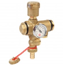 Группа сервисная Giacomini промежуточная с термометром 1", R554DY005