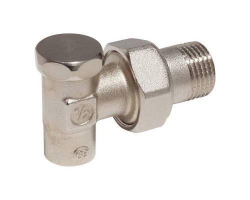 Клапан отсечной Giacomini угловой под пайку 1/2" x 15, R16CX003 Клапан отсечной Giacomini угловой под пайку 1/2" x 15, R16CX003