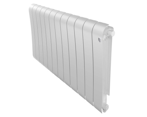 Радиатор биметаллический Royal Thermo Infinity 500 Bianco Traffico VR80 - 12 секц.