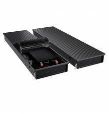 Конвектор внутрипольный Royal Thermo ATRIUM TURBO-110/400/2500-DG-U-BL