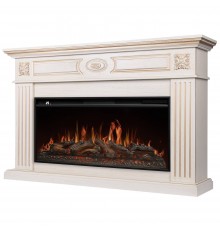 Портал Firelight Siena 42/40/36, слоновая кость с золотой патиной