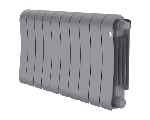 Радиатор биметаллический Royal Thermo Infinity 300 Silver Satin VR80 - 10 секц.