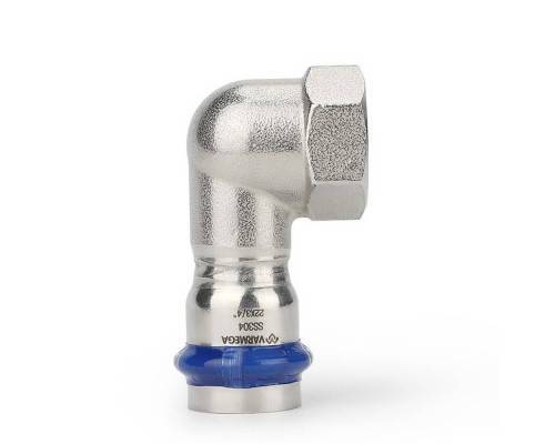 Угольник VARMEGA раструбный Inox Press ВР 18x1/2"