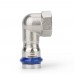 Угольник VARMEGA раструбный Inox Press ВР 22x3/4"
