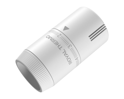 Термоголовка жидкостная Royal Thermo Design М30х1,5 (белый) Термоголовка жидкостная Royal Thermo Design М30х1,5 (белый)