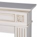 Каминокомплект: Очаг Electrolux EFP/P-4220LS, портал Siena 42/40/36, сл. кость с зол. патиной